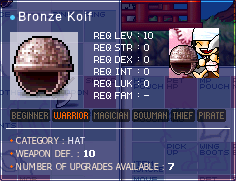 Bronze Koif Loot