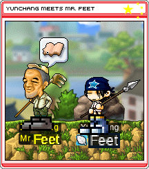 Yunchang Meets Mr. Feet